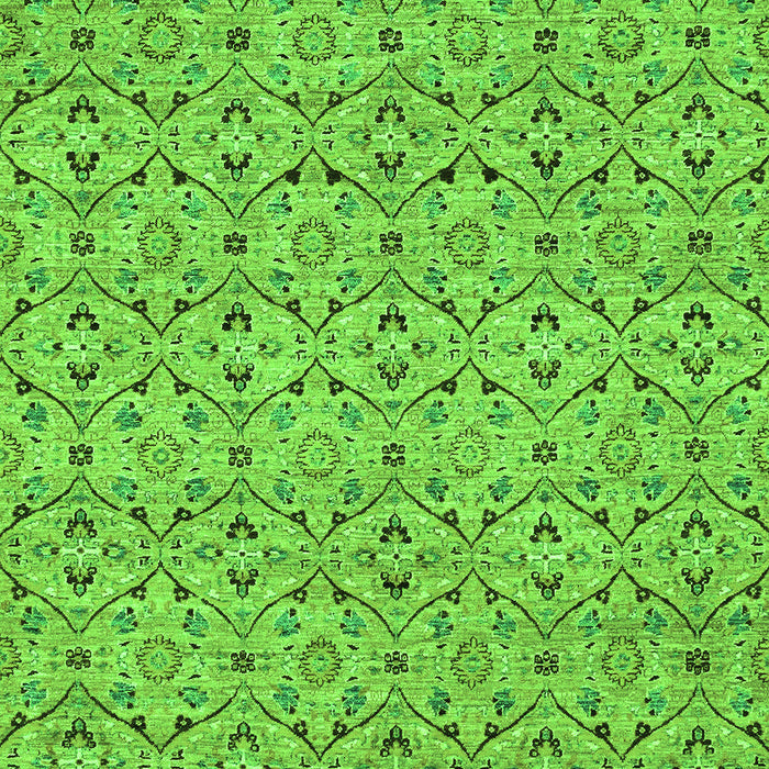 Abstract Green Modern Rug, abs4073grn