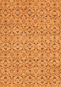 Abstract Orange Modern Rug, abs4073org