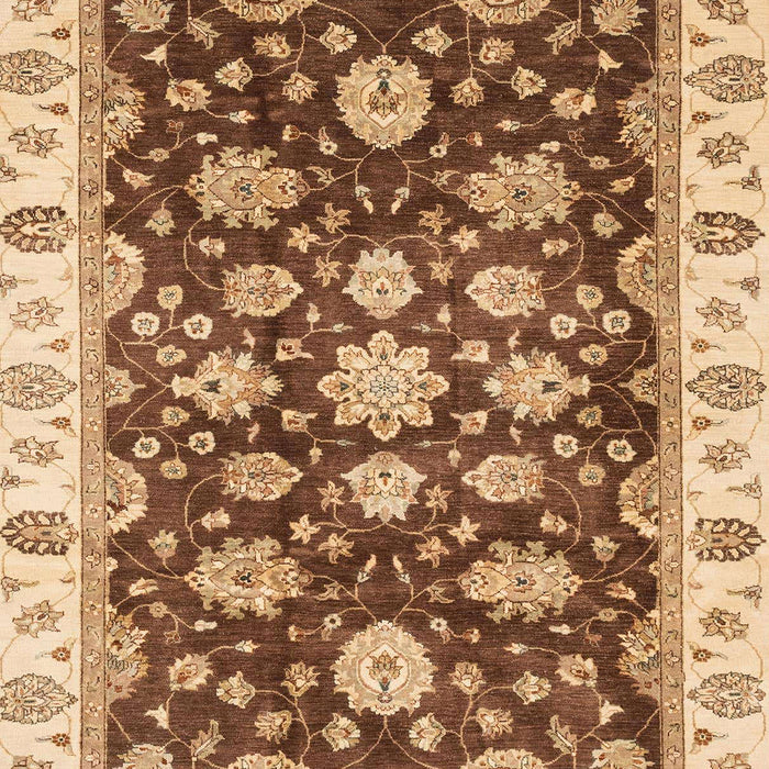 Machine Washable Abstract Yellow Rug, wshabs4074