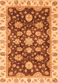 Oriental Orange Traditional Rug, abs4074org