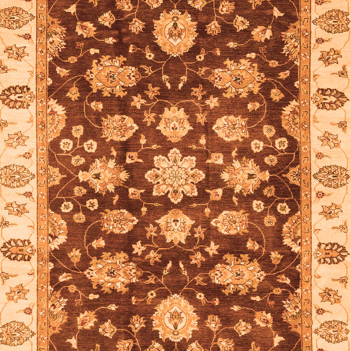 Oriental Orange Traditional Rug, abs4074org