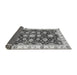 Sideview of Oriental Gray Traditional Rug, abs4074gry