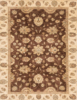 Abstract Yellow Oriental Rug, abs4074