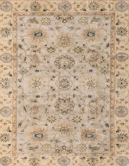 Abstract Orange Brown Modern Rug, abs4075