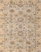 Abstract Orange Brown Modern Rug, abs4075