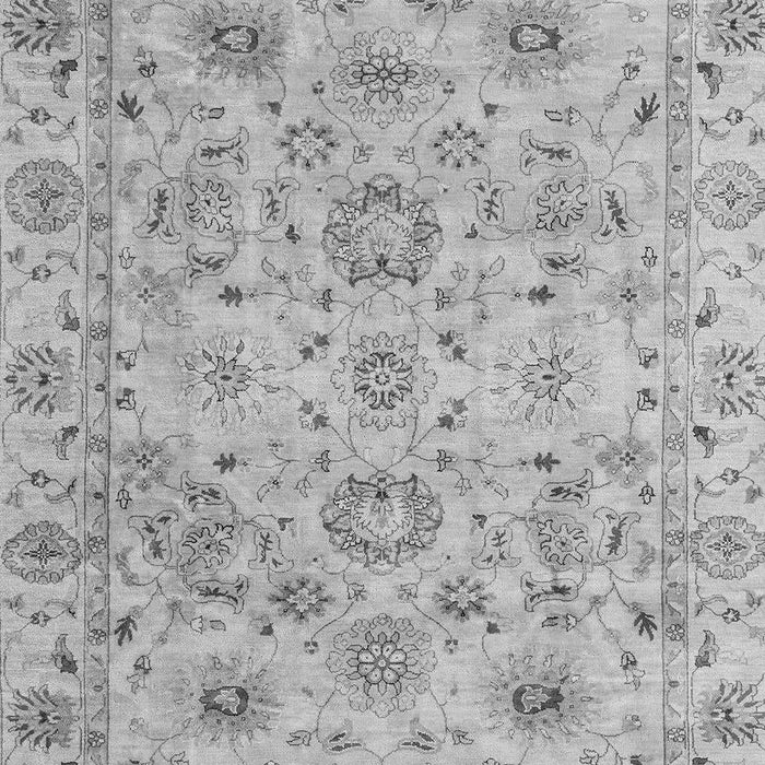 Machine Washable Abstract Gray Modern Rug, wshabs4075gry