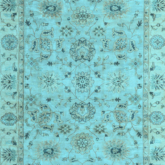 Abstract Light Blue Modern Rug, abs4075lblu