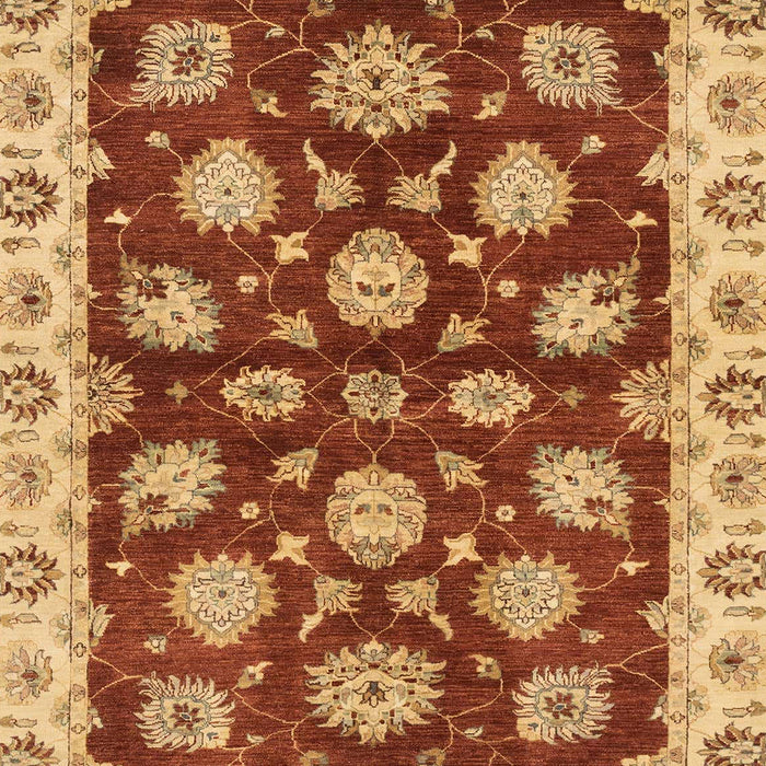 Abstract Orange Oriental Rug, abs4076