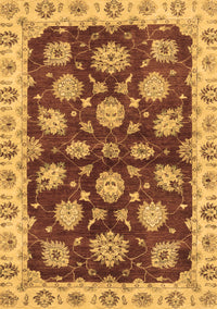 Oriental Brown Traditional Rug, abs4076brn