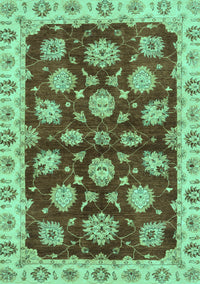 Oriental Turquoise Traditional Rug, abs4076turq