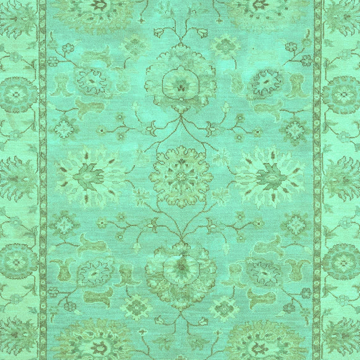 Machine Washable Abstract Turquoise Modern Area Rugs, wshabs4077turq