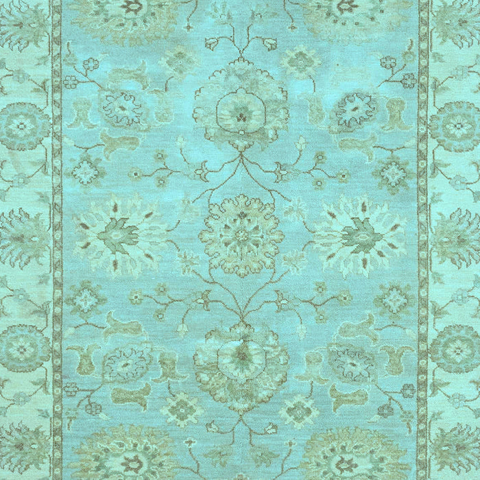 Abstract Light Blue Modern Rug, abs4077lblu