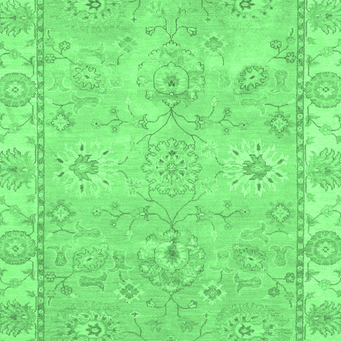Abstract Emerald Green Modern Rug, abs4077emgrn