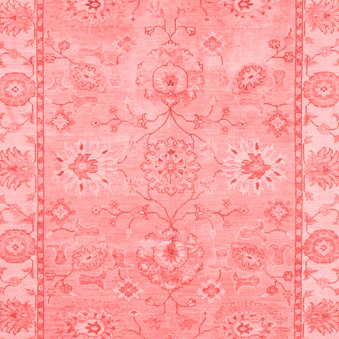 Machine Washable Abstract Red Modern Rug, wshabs4077red