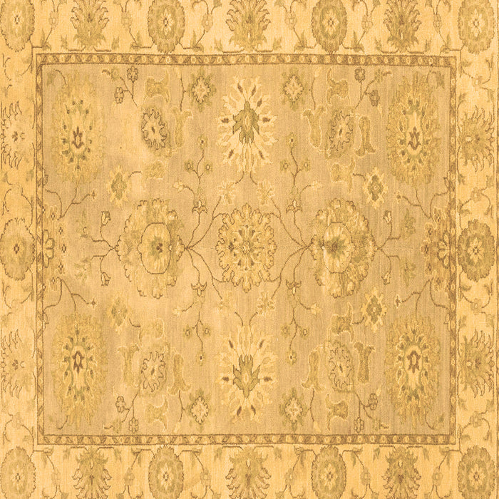 Square Abstract Brown Modern Rug, abs4077brn