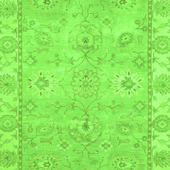 Abstract Green Modern Rug, abs4077grn