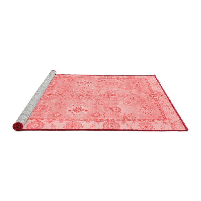 Modern Red Washable Rugs