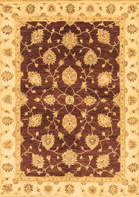 Oriental Brown Traditional Rug, abs4078brn