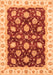 Oriental Orange Traditional Rug, abs4078org