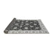 Sideview of Oriental Gray Traditional Rug, abs4078gry