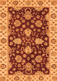 Oriental Orange Traditional Rug, abs4079org