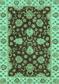 Oriental Turquoise Traditional Rug, abs4079turq