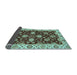 Sideview of Oriental Light Blue Traditional Rug, abs4079lblu