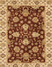 Abstract Orange Oriental Rug, abs4079