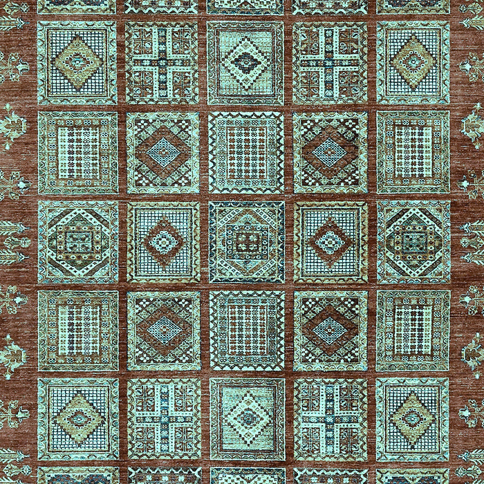 Machine Washable Abstract Light Blue Modern Rug, wshabs407lblu