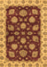 Machine Washable Oriental Brown Traditional Rug, wshabs4080brn