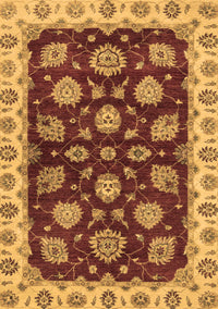 Oriental Brown Traditional Rug, abs4080brn