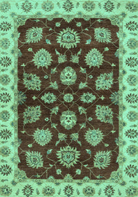 Oriental Turquoise Traditional Rug, abs4080turq