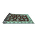 Sideview of Oriental Light Blue Traditional Rug, abs4080lblu