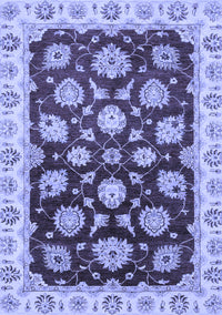 Oriental Blue Traditional Rug, abs4081blu