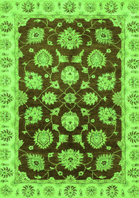 Oriental Green Traditional Rug, abs4081grn