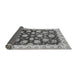 Sideview of Oriental Gray Traditional Rug, abs4081gry