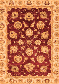 Oriental Orange Traditional Rug, abs4081org