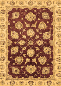 Oriental Brown Traditional Rug, abs4081brn