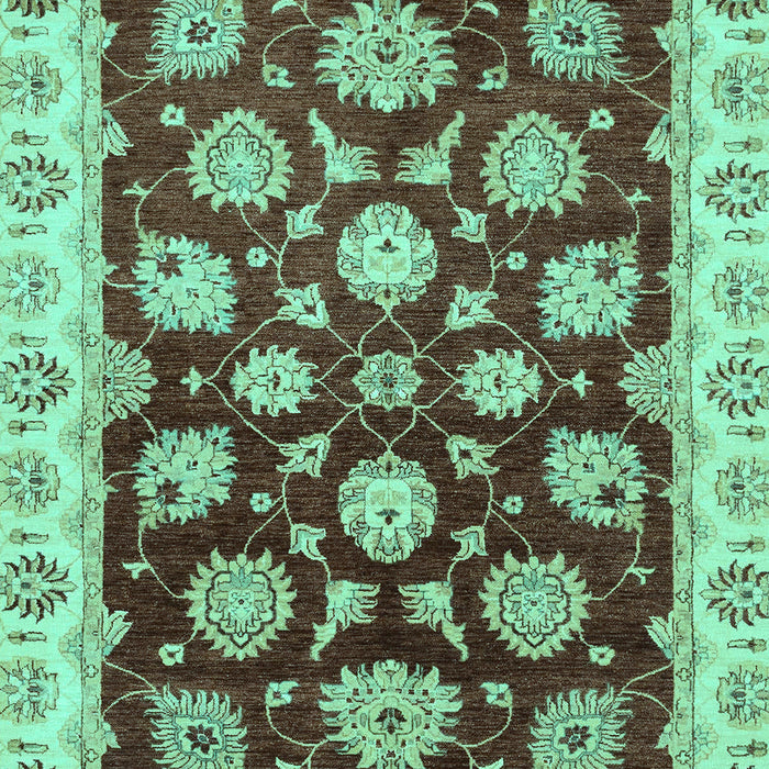Oriental Turquoise Traditional Rug, abs4081turq