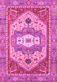 Abstract Pink Modern Rug, abs4082pnk