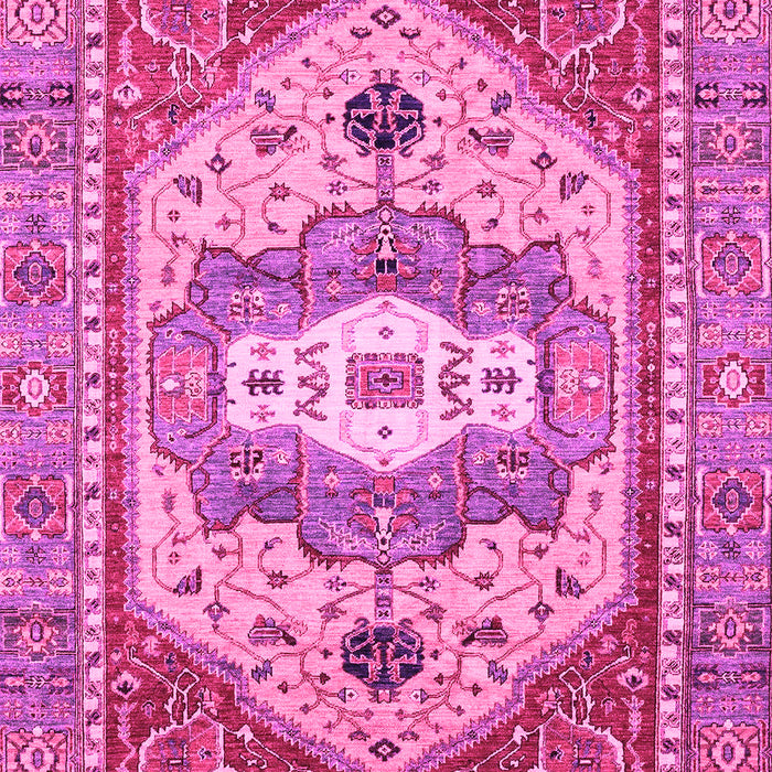 Machine Washable Abstract Pink Modern Rug, wshabs4082pnk