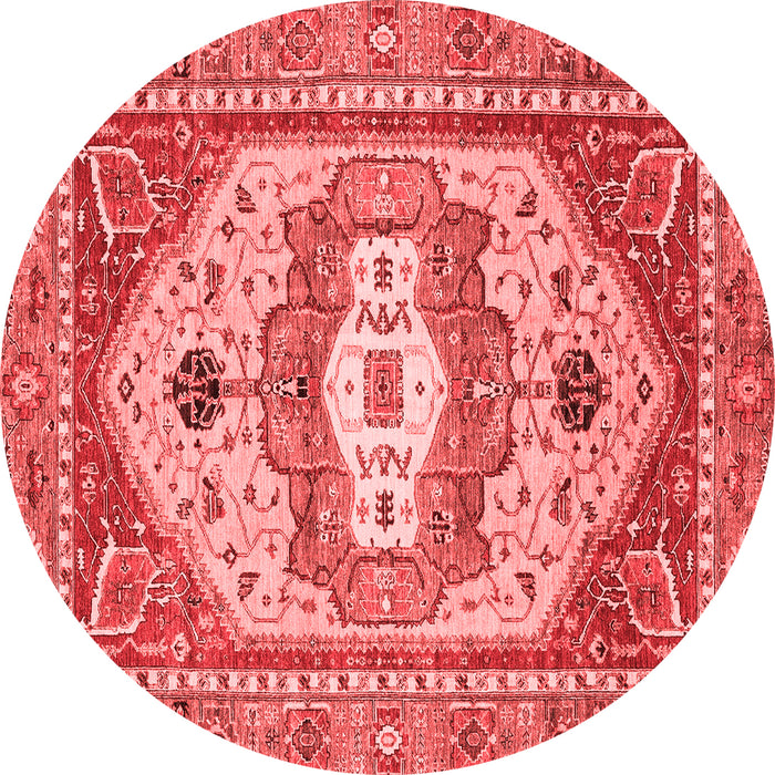 Machine Washable Abstract Red Modern Rug, wshabs4082red