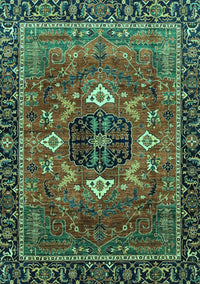 Persian Turquoise Traditional Rug, abs4083turq