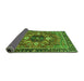 Sideview of Persian Green Traditional Rug, abs4083grn