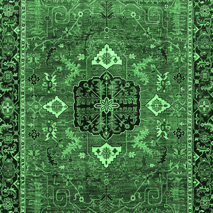 Persian Emerald Green Traditional Rug, abs4083emgrn