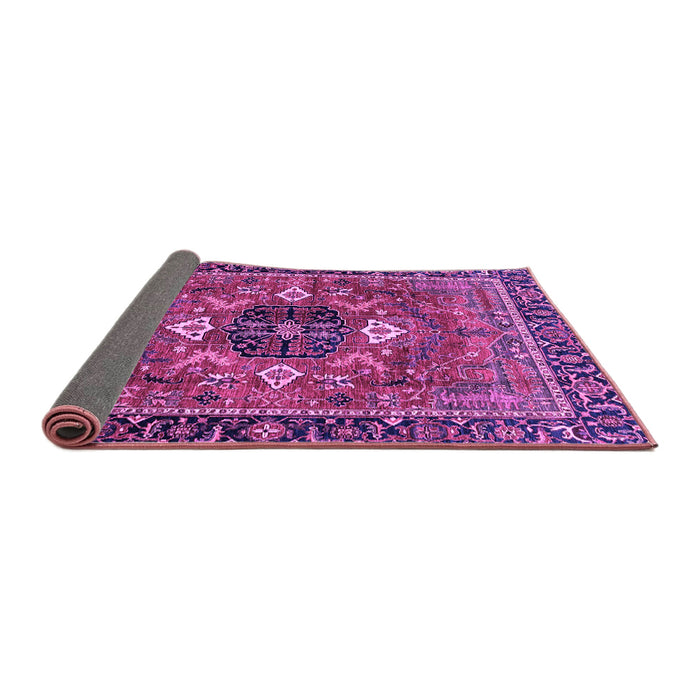 Sideview of Persian Purple Traditional Rug, abs4083pur