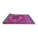 Sideview of Persian Purple Traditional Rug, abs4083pur