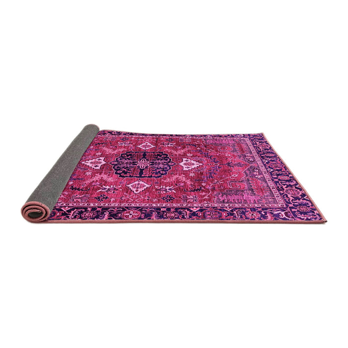 Sideview of Persian Pink Traditional Rug, abs4083pnk