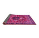 Sideview of Persian Pink Traditional Rug, abs4083pnk