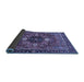 Sideview of Persian Blue Traditional Rug, abs4083blu